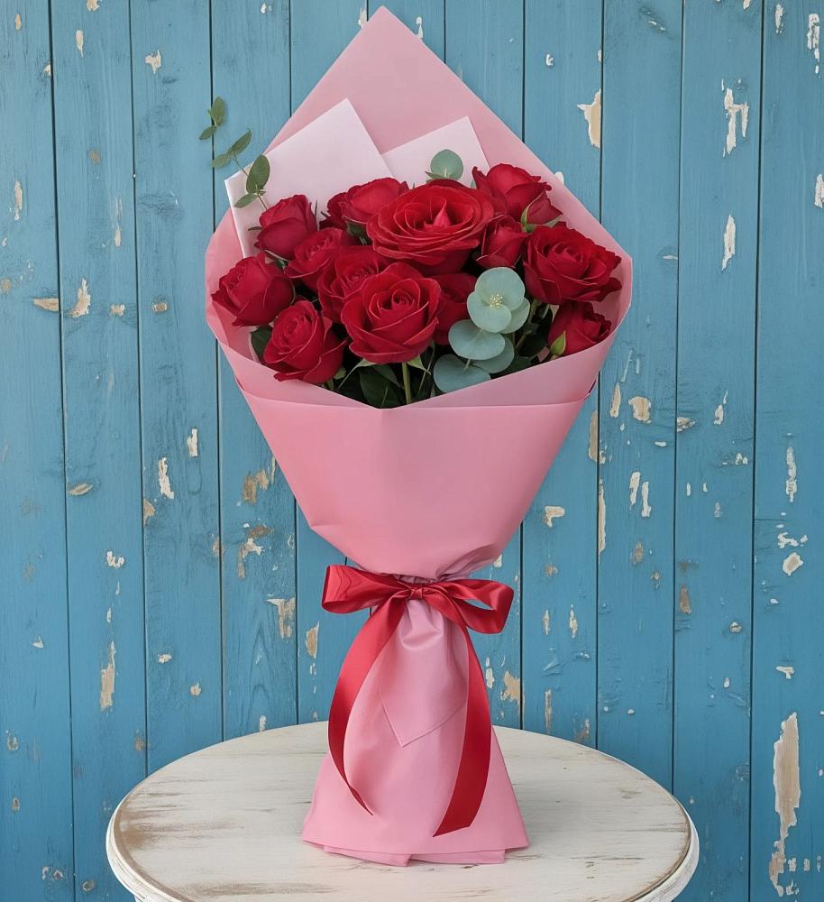 Букет цветов из: Розы в Залесово