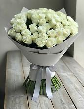 Букет 35 Белых роз #REPLACE_PRED# Залесово
