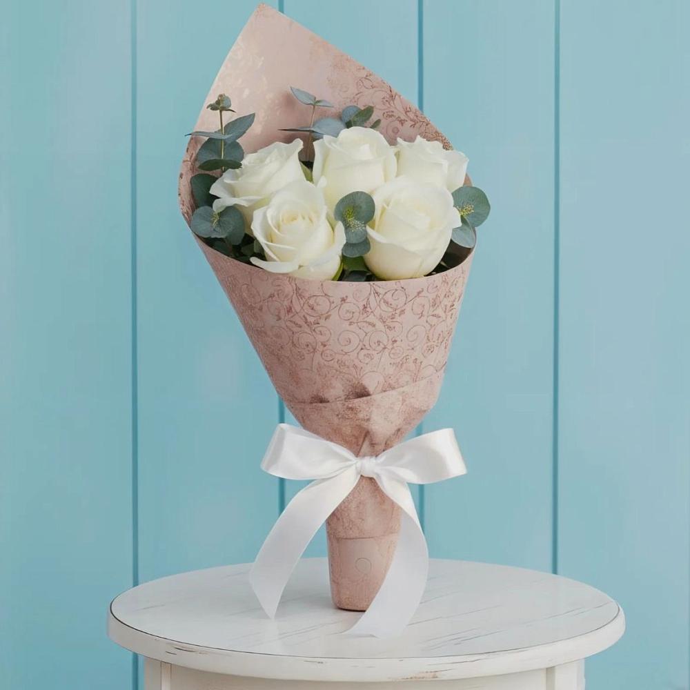 Букет цветов из: Розы в Залесово