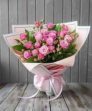 Букет Розовый кустик в Залесово