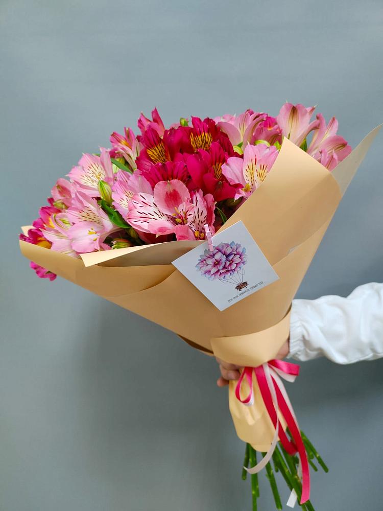 Букет цветов из: Альстромерии в Залесово