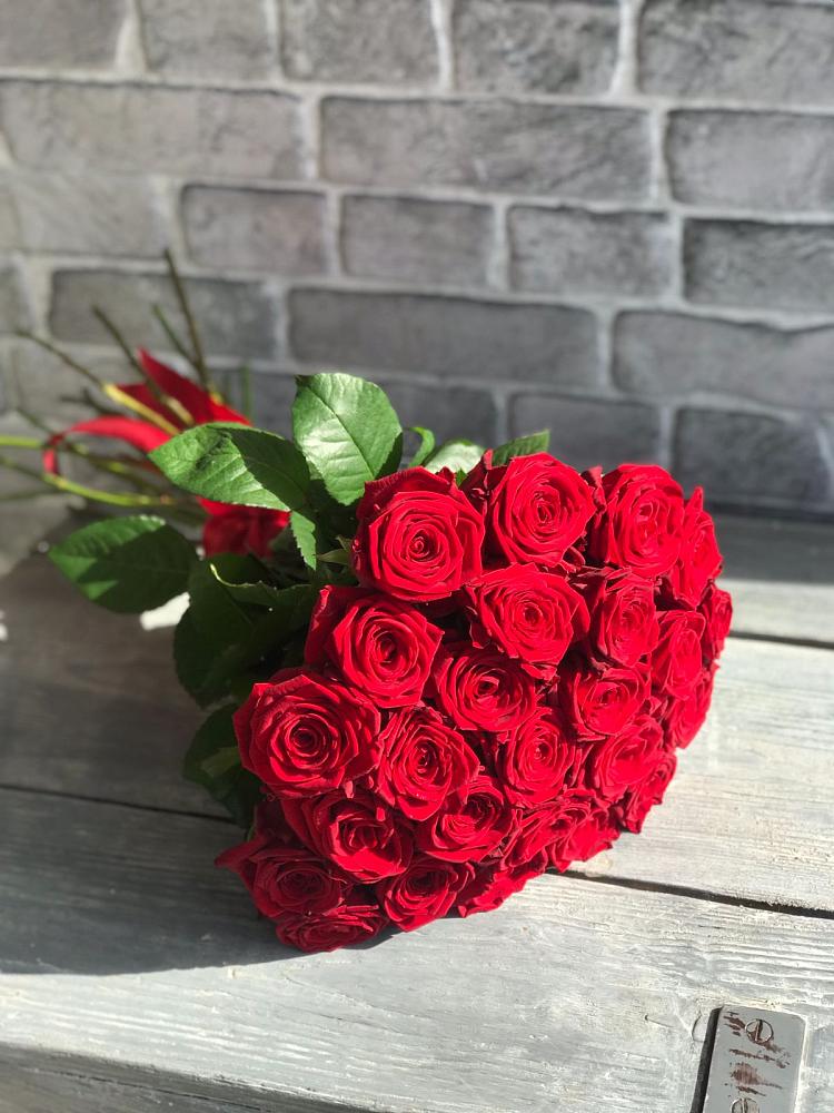 Букет Красные розы Фридом в Залесово