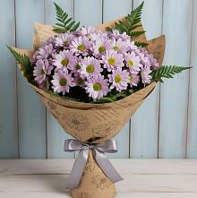 Букет цветов из:  Хризантемы #REPLACE_PRED# Залесово