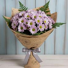 Букет цветов из:  Хризантемы в Залесово