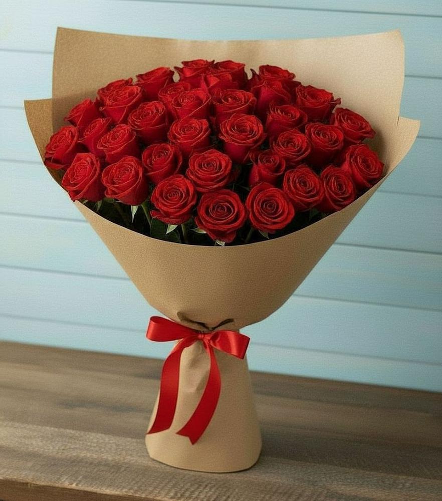 Букет Красные розы Милано в Залесово