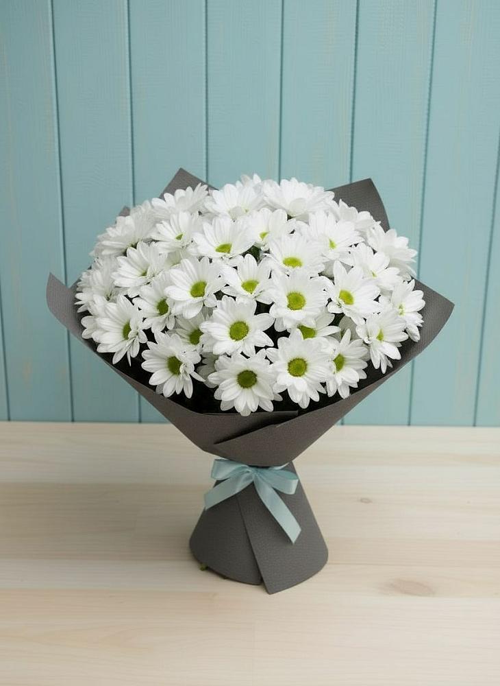 Букет цветов из: Хризантемы в Залесово