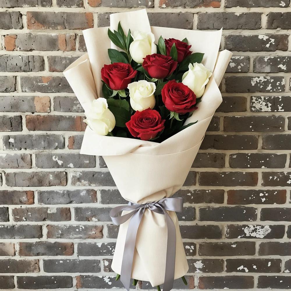 Букет цветов из: Розы в Залесово