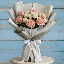 Букет цветов из:  Розы в Залесово