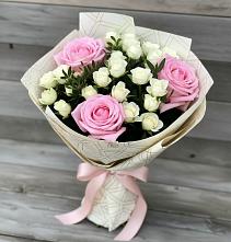 Букет цветов из:  Розы в Залесово