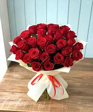 Букет 29 Красных роз в Залесово