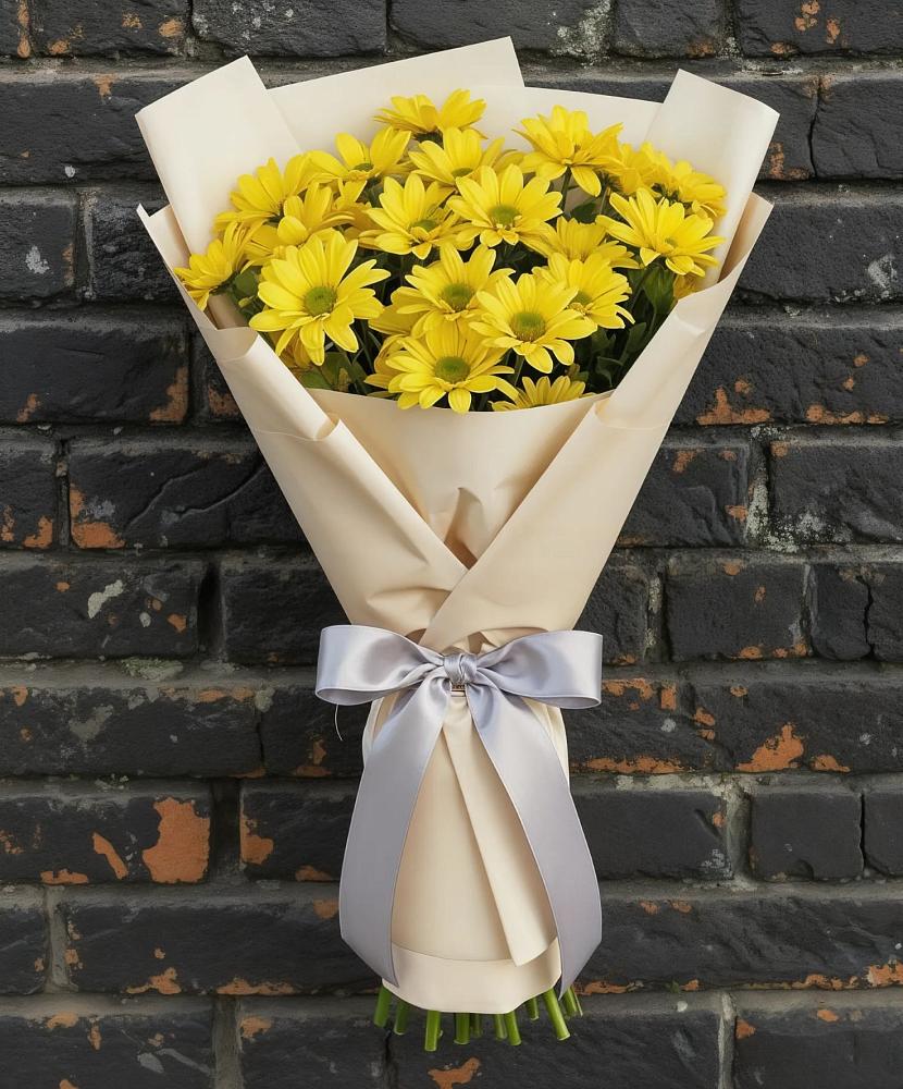 Букет цветов из: Хризантемы в Залесово