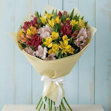 Букет цветов из:  Альстромерии в Залесово