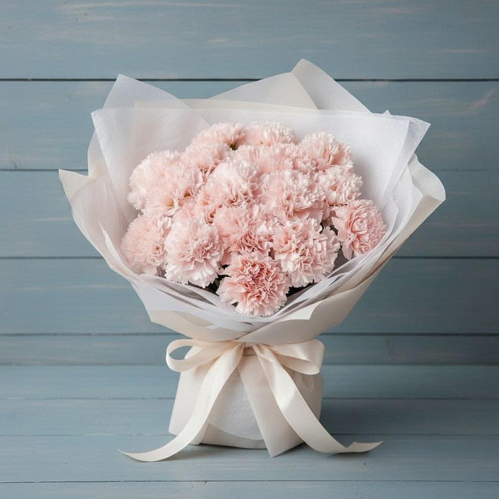 Букет цветов из: Гвоздики в Залесово