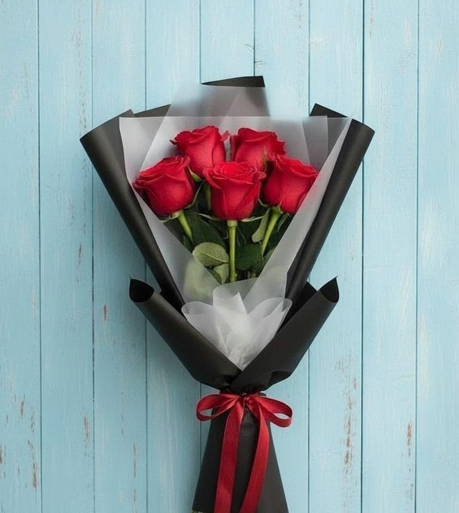 Букет цветов из: Розы в Залесово