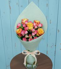 Букет цветов из:  Розы в Залесово